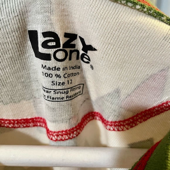 NWOT Lazy One Christmas one piece PJ - Picture 2 of 6